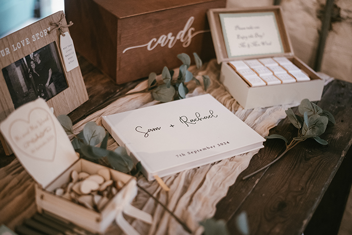 Rustic wedding details at Ponden Mill Keighley