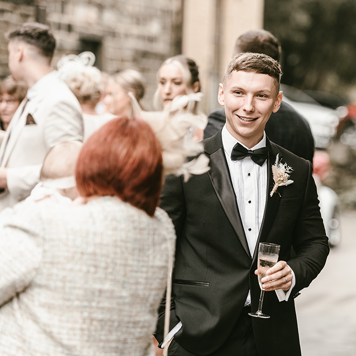 Natural wedding photography at Ponden Mill Yorkshire