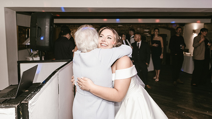 Bride and her dad father daughter dance at Tankersley Manor