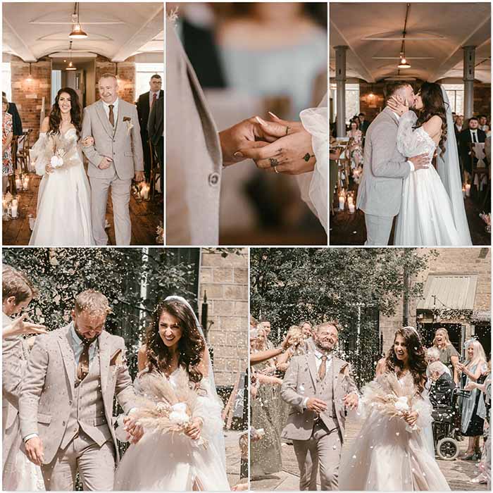 Ceremony and Confetti at The Venue Bowers Mill