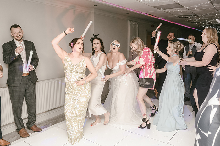 Relaxed, natural wedding photography at Yorkshire lakeside venue